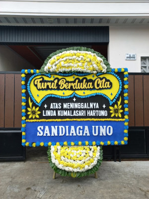 Papan Bunga Duka di Cileungsi